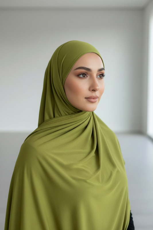 Jersey premium olive clair