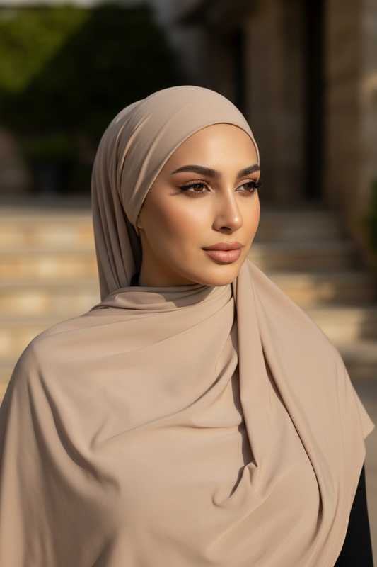 Jersey premium beige taupe