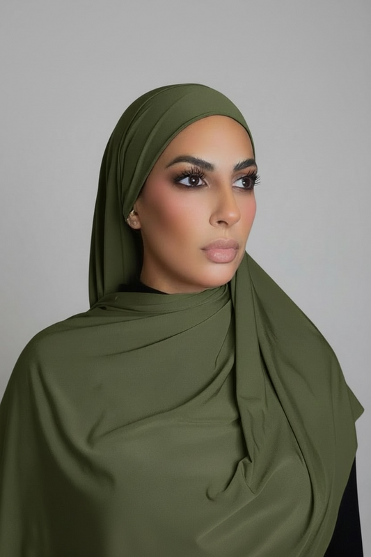 Jersey premium olive foncé