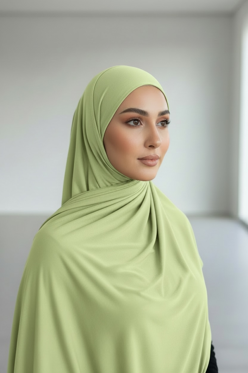 Jersey premium vert pastel