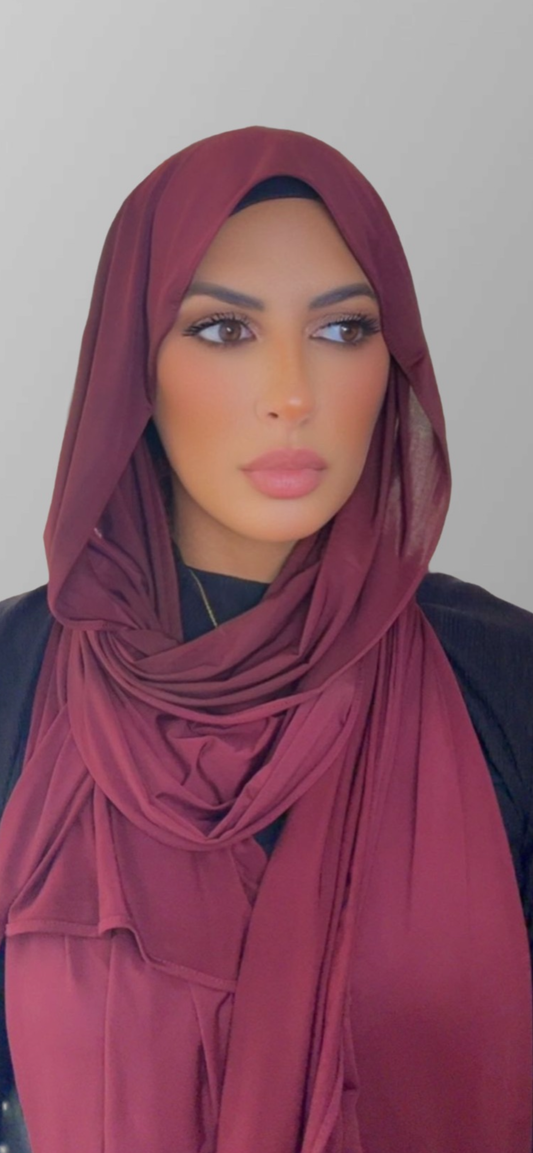 Jersey liquide cerise
