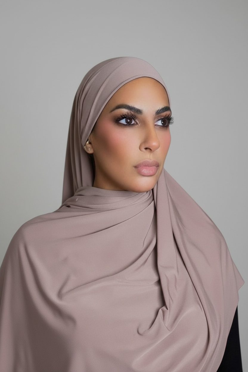 Jersey premium taupe rosé